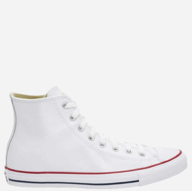 Чоловічі кеди високі Converse Chuck Taylor All Star Leather 132169C 43 (9.5US) Білі (886951121137) - зображення 1