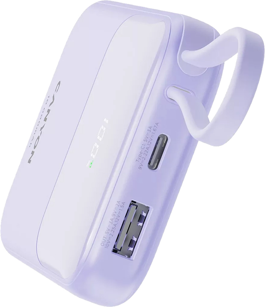 УМБ Canyon OnPower 101 10000 mAh 22.5W Purple (CNS-CPB101PU) - зображення 6