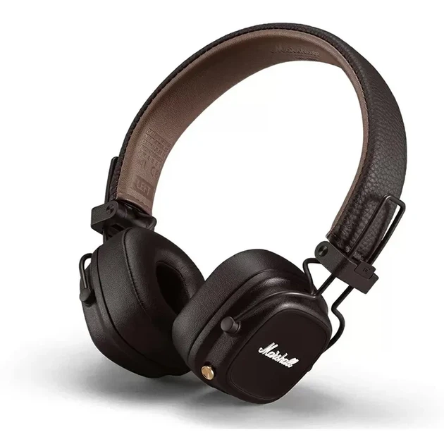 Наушники беспроводные Marshall Major 4 Bluetooth Brown - Фото 1 Наушники беспроводные Marshall Major 4 Bluetooth Brown - изображение 1