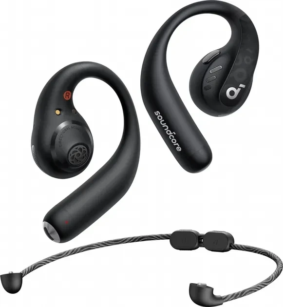 Наушники TWS Anker SoundCore Aerofit Pro Dynamic Black A3871G11 - Фото 2 Наушники TWS Anker SoundCore Aerofit Pro Dynamic Black A3871G11 - изображение 2