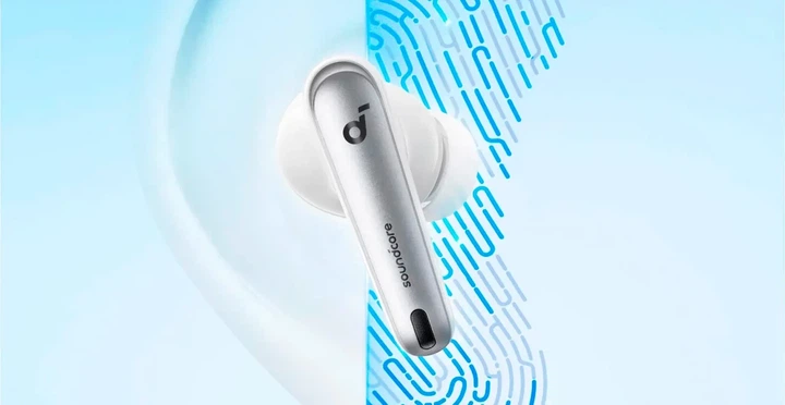 Наушники вкладыши беспроводные TWS Anker SoundCore Liberty 4 NC Clear White (A3947G21) - изображение 5