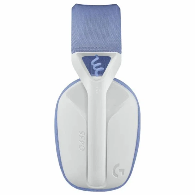 Наушники Logitech G435 Ligtspeed Wireless Gaming Headset White - изображение 2