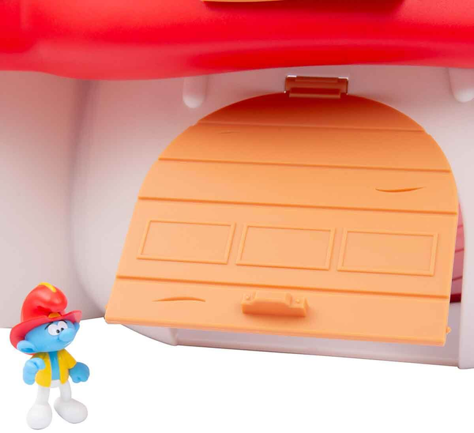 Ігровий набір Giochi Preziosi The Smurfs Пожежна станція з персонажем (8056379171911) - зображення 4