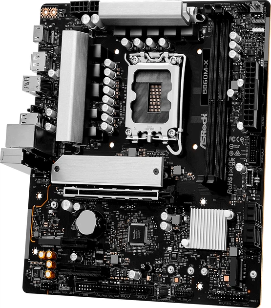 Материнська плата ASRock B860M-X (s1851, Intel B860, PCI-Ex16) - зображення 3