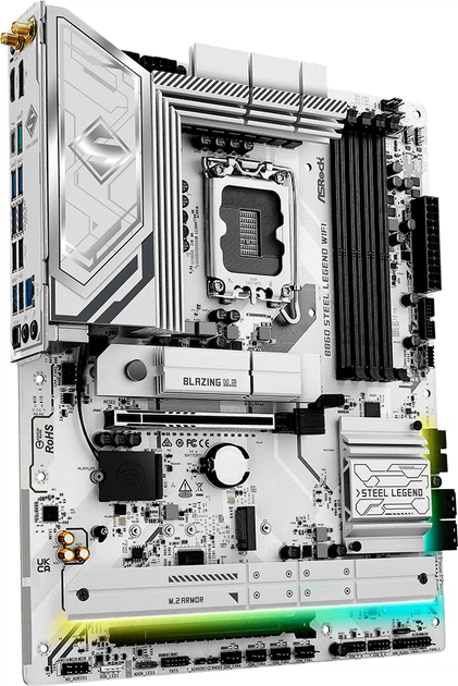 Płyta główna ASRock B860 Steel Legend Wi-Fi (s1851, Intel B860, PCI-Ex16) - obraz 2