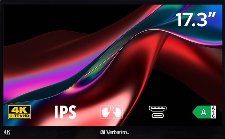 Монитор 17.3" Verbatim PMT-17-4K - изображение 1