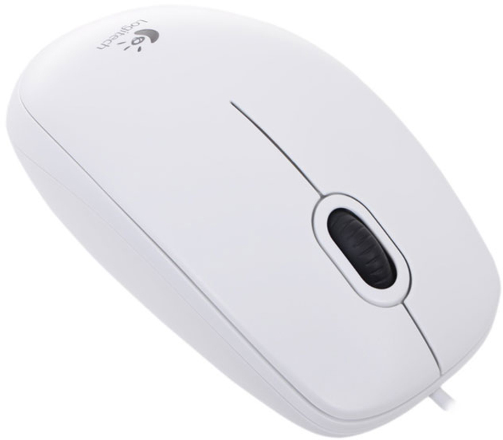 Миша Logitech B100 USB White (910-003360) - зображення 4