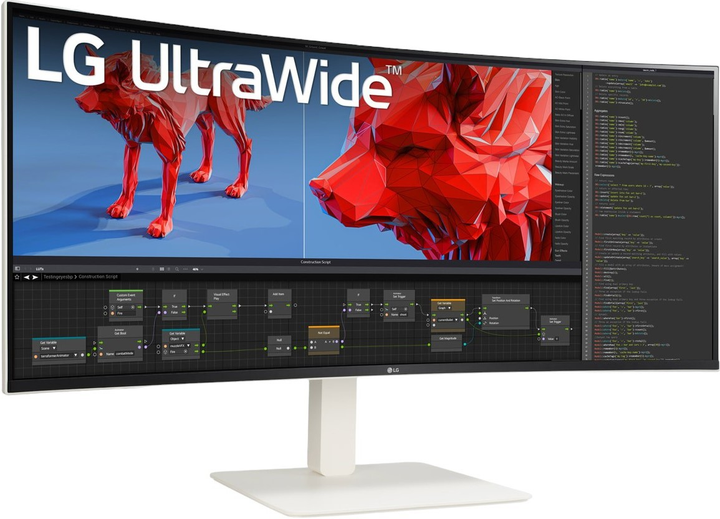 Монитор 37.5" LG UltraWide 38WR85QC-W.AEU - изображение 2