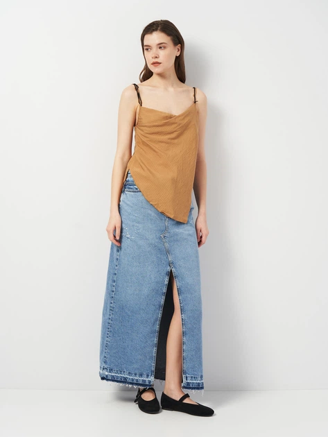 Топ женский Zara 8810/047 XS Коричневый (00881004756014