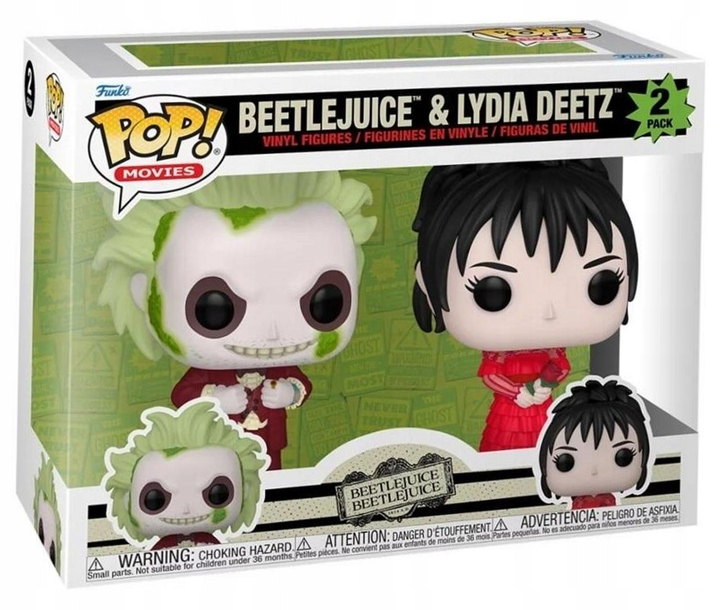 Figurki Funko Pop! Movies Beetlejuice 2 Beetlejuice i Lydia Deet (889698830874) - obraz 1