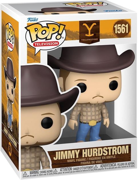 Figurka Funko Pop! Yellowstone Jimmy Hurdstrom 1561 (889698801775) - obraz 1