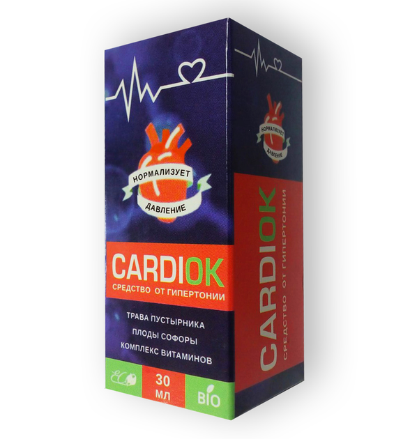 CardiOk - Капли от гипертонии (КардиОк) - изображение 1