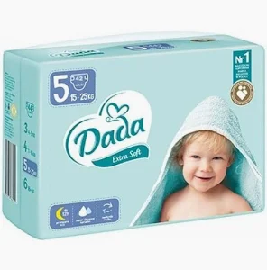 Дитячі підгузки Dada Extra Soft 5 Junior 39 шт - Фото 1 Дитячі підгузки Dada Extra Soft 5 Junior 39 шт - зображення 1