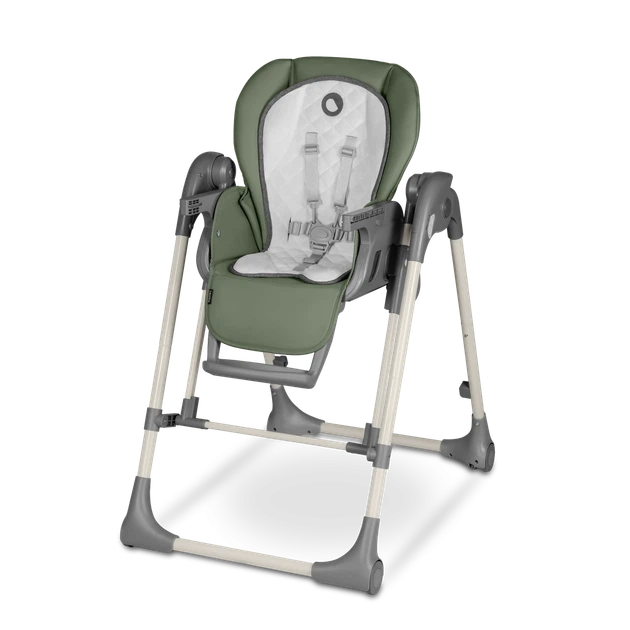 Стул для кормления с функцией качели Lionelo LAURICE GREEN OLIVE - изображение 2
