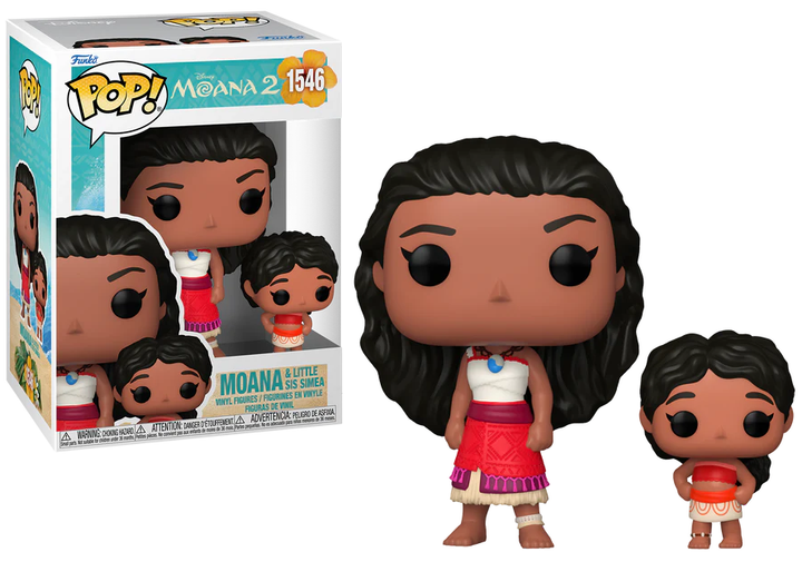 Figurki Funko Pop! Moana 2 Moana i Little Sis Simea 1546 (889698797368) - obraz 2