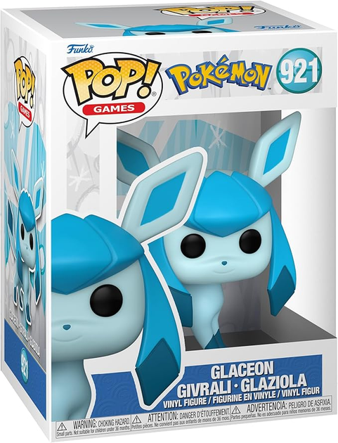 Figurka Funko Pop! Games Pokemon Glaceon 921 (889698690805) - obraz 1