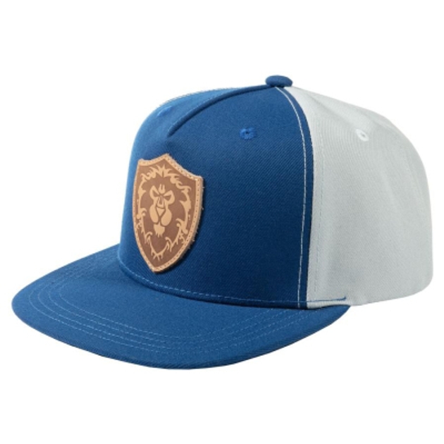 Кепка Jinx World of Warcraft - Alliance Leather Emblem Snapback Hat (JINX-11991) 