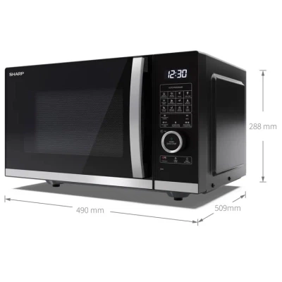 Микроволновая печь Sharp YC-QC254AE-B - изображение 6