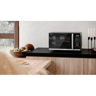 Микроволновая печь Sharp YC-QC254AE-B - изображение 8
