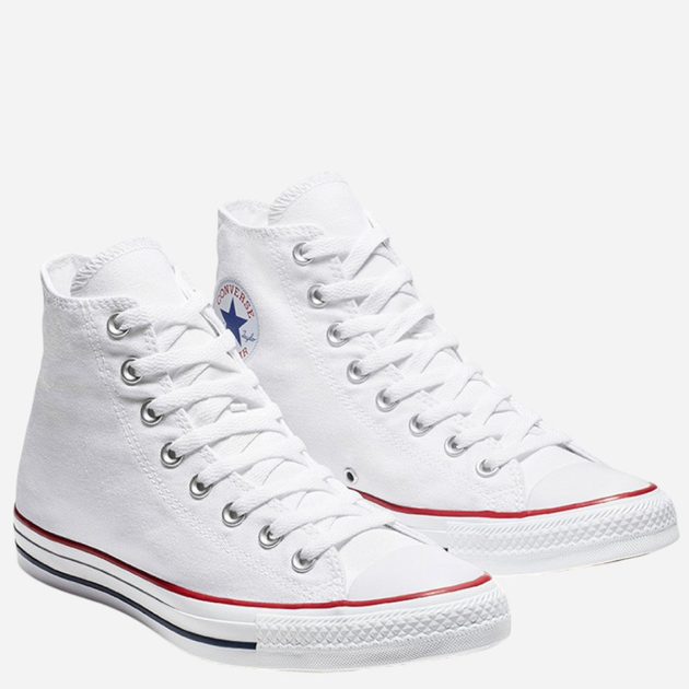 Trampki damskie materiałowe wysokie Converse Chuck Taylor All Star M7650C 37.5 (5US) Białe (886952780418) - obraz 2