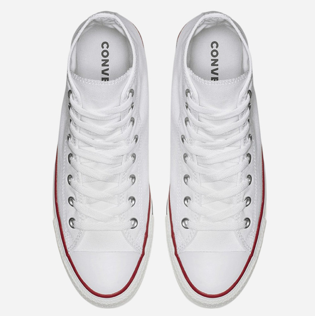 Жіночі кеди високі Converse Chuck Taylor All Star M7650C 41 (7.5US) Білі (886952780463) - зображення 4