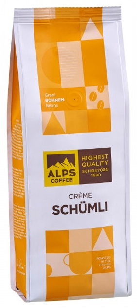 Kawa ziarnista Alps Coffee Creme Schumli 1 kg (4007460060205) - obraz 1