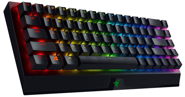 Клавіатура бездротова Razer BlackWidow V3 Mini HyperSpeed Razer Green Switch Black (RZ03-03891400-R3M1) - зображення 2