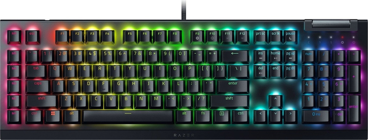 Klawiatura przewodowa Razer BlackWidow V4 X Razer Yellow Black (RZ03-04701800-R3M1) - obraz 1