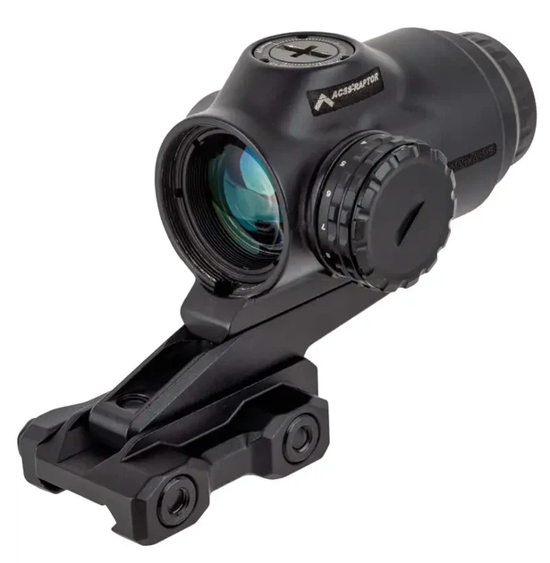 Прицел призматический Primary Arms SLx 3X MicroPrism сетка ACSS Raptor 5.56/.308 Meter. Black - изображение 8