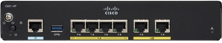 Router Cisco C921-4P Black (889728172059) - obraz 5