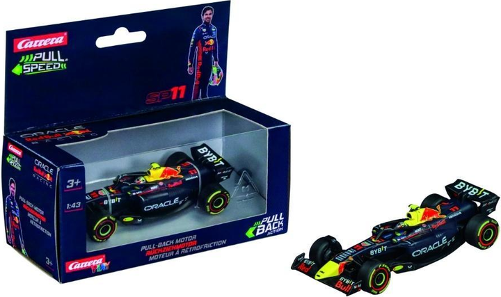 Auto Carrera Play Red Bull 'S. Perez, No.11”  z funkcją pull-back  15817080 (9003150170808) - obraz 1