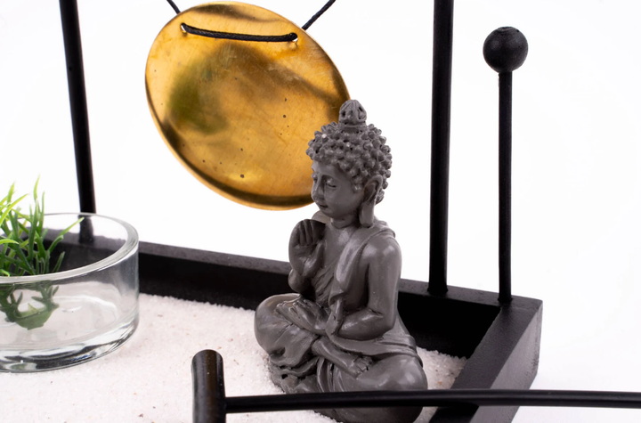 Набір для релаксації Atmosphera Garden Zen з фігуркою Будди 12 x 15 x 16 см (3560239219095) - зображення 4