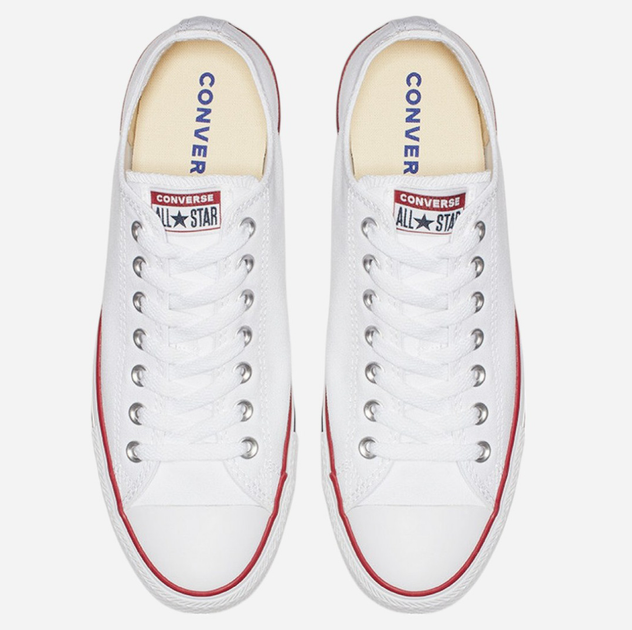 Чоловічі кеди низькі Converse Chuck Taylor All Star M7652C 46.5 (13US) Білі (886952783341) - зображення 5