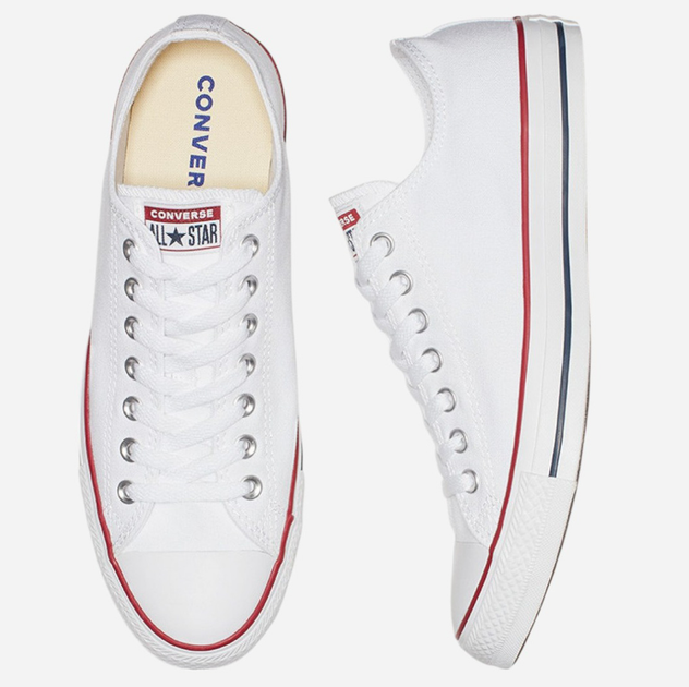 Чоловічі кеди низькі Converse Chuck Taylor All Star M7652C 46.5 (13US) Білі (886952783341) - зображення 6