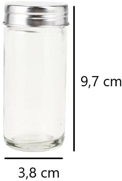 Zestaw pojemników na przyprawy 5five Simply Smart ze stojakiem metalowym 16 szt (3560237242040) - obraz 13