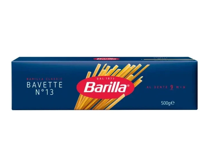 Макароны Barilla Bavette №13 500 г - Фото 1 Макароны Barilla Bavette №13 500 г - изображение 1