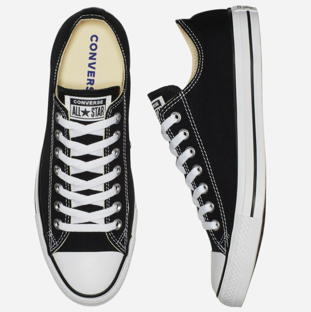 Жіночі кеди низькі Converse Chuck Taylor All Star M9166C 37 (4.5US) Чорні (886952781767) - зображення 6
