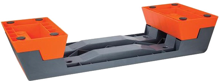 Степ для аеробіки HMS PREMIUM AS007 Чорно-Помаранчевий (5907695522136) - зображення 3