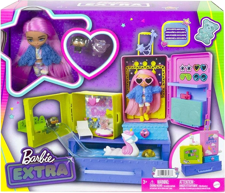 Zestaw do zabawy Mattel Barbie Extra Minis (HDY91) (C42) (194735035878) - obraz 1