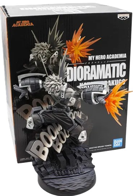 Figurka Banpresto Dioramatic: My Hero Academia Katsuki Bakugo (Brush Tones) (20 cm) (18782) (C42) (4983164187823) - obraz 2