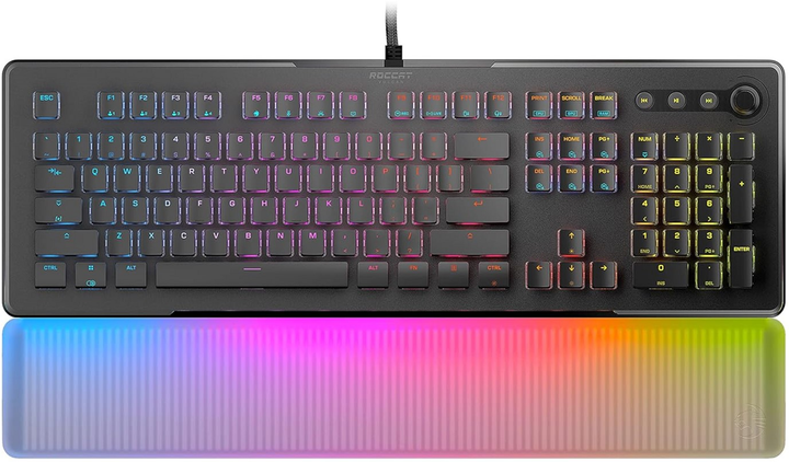 Klawiatura przewodowa Roccat Vulcan II Max – Optical-Mechanical Keyboard Black (0731855210084) - obraz 1