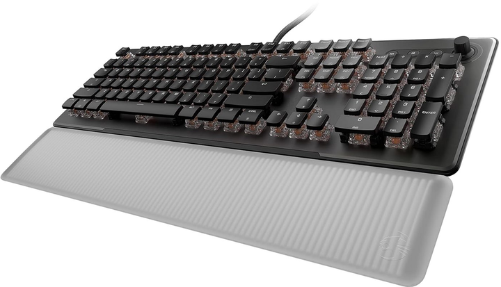 Клавіатура дротова Roccat Vulcan II Max – Optical-Mechanical Keyboard Black (0731855210084) - зображення 6