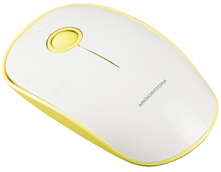 Мышь Modecom MC-WM112 Wireless Yellow/White (M-MC-WM112-290) - изображение 2
