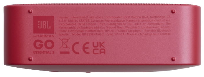 Портативна колонка JBL Go Essential 2 Red (JBLGOES2REDEU) (7089285) - Фото 8 Портативна колонка JBL Go Essential 2 Red (JBLGOES2REDEU) (7089285) - зображення 8