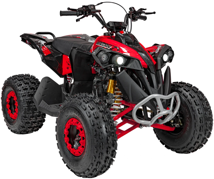 Квадроцикл Quad Ramiz бензиновий Renegade Hiperfect125CC Червоний (5903864941630) - зображення 3