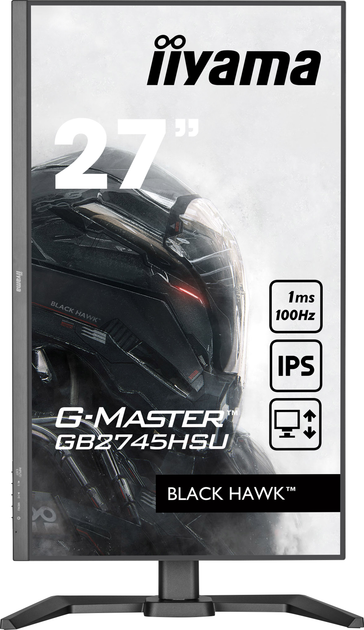 Monitor 27" iiyama G-Master Black Hawk GB2745HSU-B2 - obraz 5