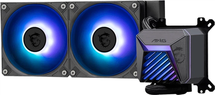 Chłodzenie wodne MSI Mag Coreliquid A15 240 Black - obraz 4