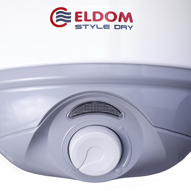 Водонагреватель Eldom Style DRY 50 SLIM 2x0.8 kW 72267WD - изображение 3