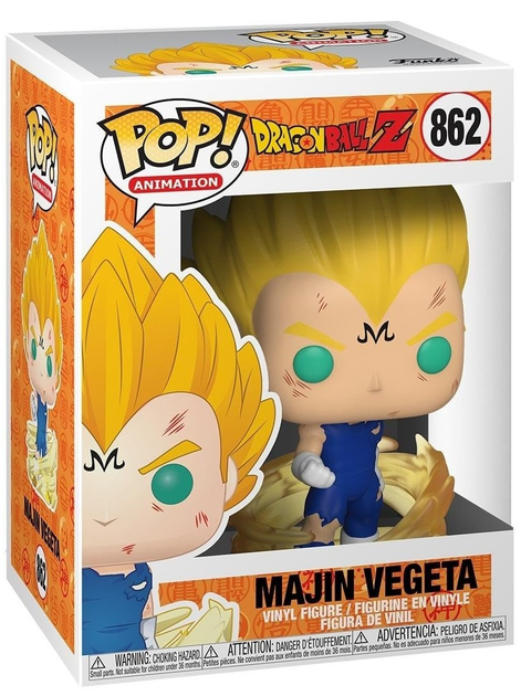 Figurka Funko Pop! Dragonball Z Majin Vegeta 862 (889698486033) - obraz 1