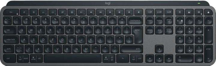 Bezprzewodowa klawiatura Logitech MX Keys S Advanced Wireless Illuminated Graphite (920-011587) - obraz 1